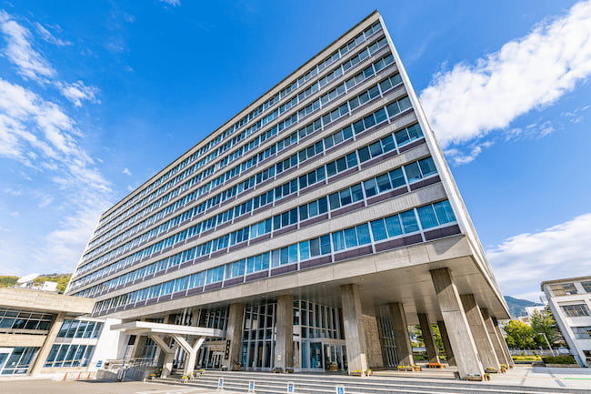長野県長野市にある長野県庁