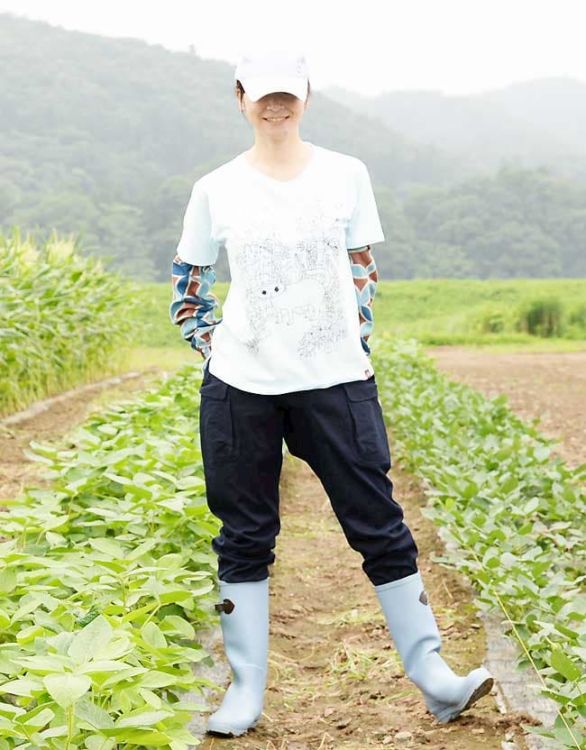 2013年グッドデザイン賞受賞 A-rueの「ワークパンツ」