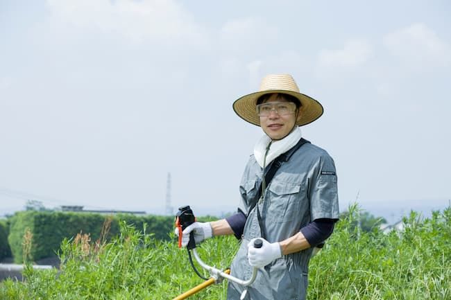 草刈り機 Uハンドル