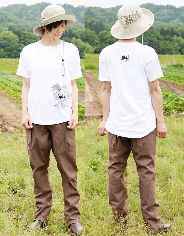 A-rue「デニム作業用ロングパンツ[日本製] 」