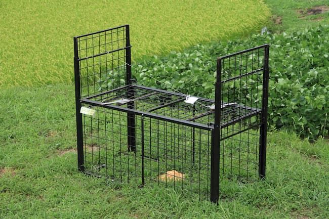 獣害対策「箱わな」