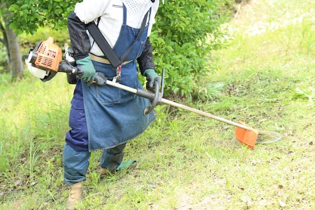 ループハンドルの草刈り機(刈払い機)
