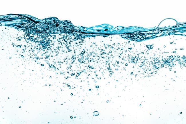 水中の気泡 イメージ