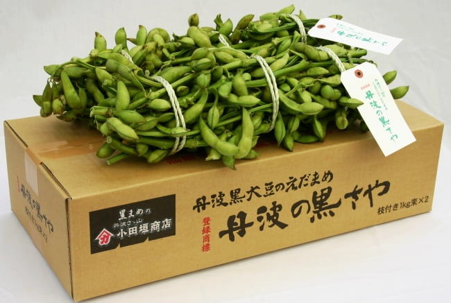 丹波黒の枝豆