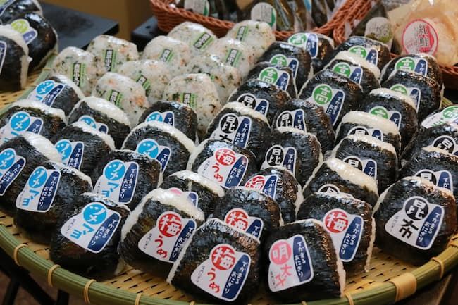 冷めてもおいしい米が適している中食（おにぎり）