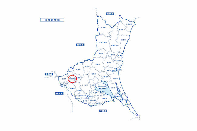 茨城県 県西部の八千代町