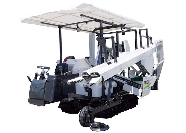 生食用スイートコーン収穫機「オサダ TS10F」